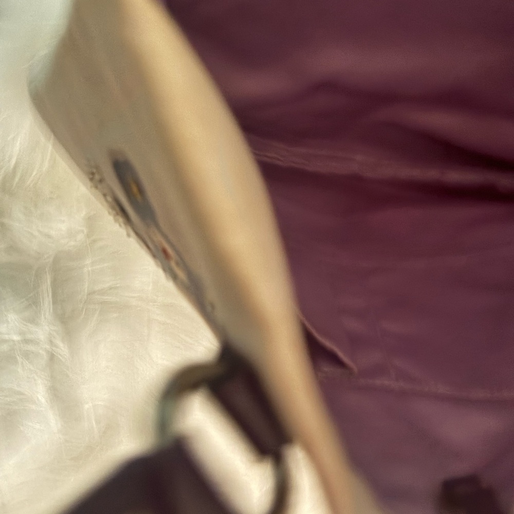 Coach poppy Purple and Cream Tote Bag - Picture 6 of 7